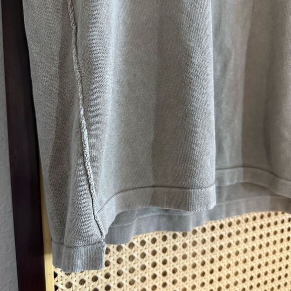 Khujo Rooftop Brand Washed Tan Gray Long Sleeve Sweatshirt Size L - Picture 4 of 7